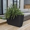 Mayne Kobi Trough Planter 36 x 14 x 24, Black 8836-B - alternate 2